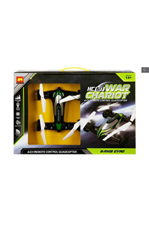 Kız Erkek Çocuk Oyuncak Uzaktan Kumandalı Şarjlı Siyah Araba / Quadcopter Kız Erkek Çocuk Oyuncak Eğ