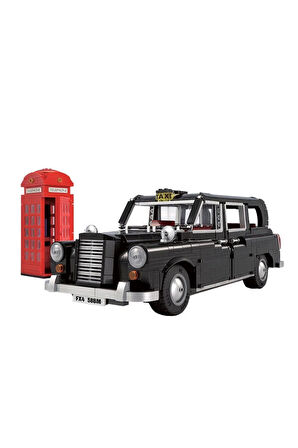 Kız Erkek Çocuk Oyuncak C62004W CADA London Taksi Blok Seti -Vagon life Kız Erkek Çocuk Oyuncak Eğit