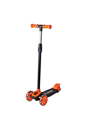 Kız Erkek Çocuk Oyuncak Işıklı Twist Scooter Turuncu Kız Erkek Çocuk Oyuncak Eğitici Oyuncaklar