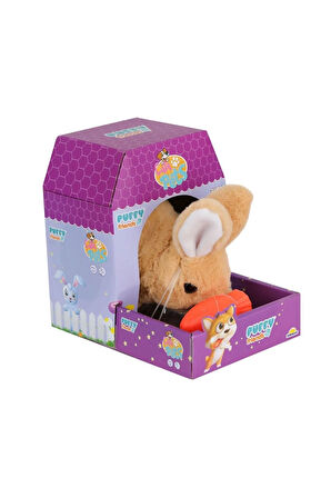 Çocuk Bebek Oyuncakları 4249 Sesli Hareketli Peluş Tavşan Kız Erkek Çocuk Oyuncak Eğitici Oyuncaklar