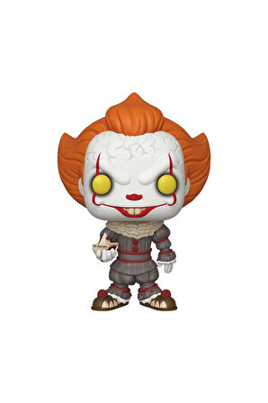 Kız Erkek Çocuk Oyuncak Funko POP Deluxe Movies IT Chapter 1 Pennywise w/ Boat 10 Kız Erkek Çocuk Oy