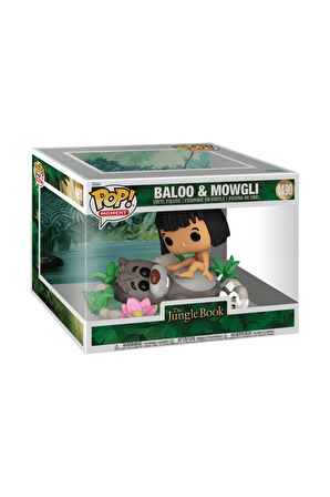 Kız Erkek Çocuk Oyuncak Funko POP Deluxe: The Jungle Book - Baloo & Mowgli Kız Erkek Çocuk Oyuncak E