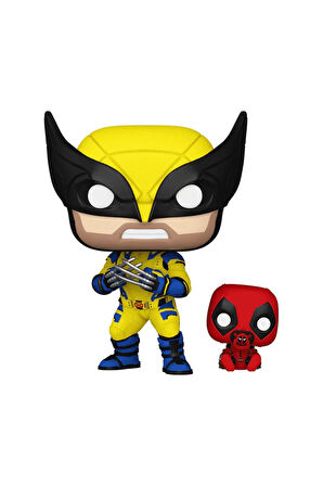 Kız Erkek Çocuk Oyuncak Funko POP Deadpool: Wolverine w/ Babypool Kız Erkek Çocuk Oyuncak Eğitici Oy
