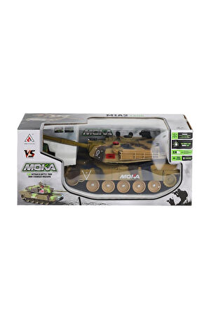 Kız Erkek Çocuk Oyuncak 2033-T Kumandalı Sesli Şarjlı Büyük Boy Tank -Karsan Kız Erkek Çocuk Oyuncak
