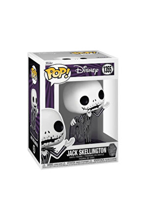 Kız Erkek Çocuk Oyuncak Funko POP Disney: The Nightmare Before Christmas 30th - Jack w/Gravestone Kı