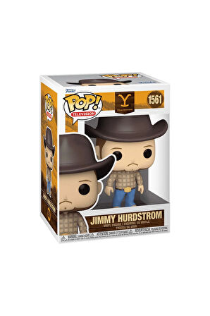 Kız Erkek Çocuk Oyuncak Funko POP TV: Yellowstone - Jimmy Hurdstrom Kız Erkek Çocuk Oyuncak Eğitici