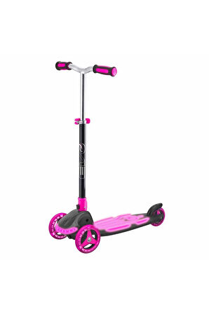 Kız Erkek Çocuk Oyuncak Evo 3 Tekerlekli Katlanabilir Illuminate Işıklı Pembe Scooter Kız Erkek Çocu