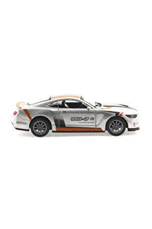 Kız Erkek Çocuk Oyuncak Die Cast Çek Bırak Metal Gri Yarış Arabası Kız Erkek Çocuk Oyuncak Eğitici O
