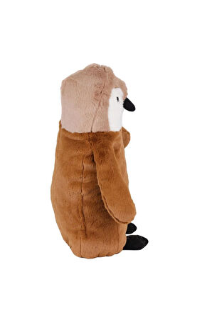 Kız Erkek Çocuk Oyuncak 4950 Peluş Penguen Kahverengi 50cm -My Friend toys Kız Erkek Çocuk Oyuncak E