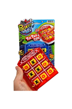 Kız Erkek Çocuk Oyuncak Seyahat Boyu Tic Tac Toe Oyunu - 1adet Stokta Olan Gönderilir Kız Erkek Çocu