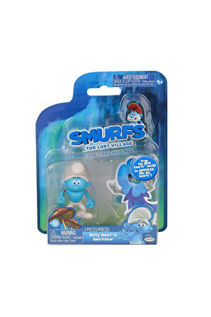 Kız Erkek Çocuk Oyuncak SRN 96562 Şirinler 2li Figür Set -Necotoys - 1adet Stokta Olan Gönderilir Kı