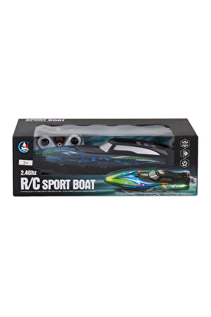 Kız Erkek Çocuk Oyuncak A3504-1 Kumandalı Şarjlı Spor Bot -Canem Oyuncak Kız Erkek Çocuk Oyuncak Eği