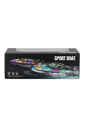 Kız Erkek Çocuk Oyuncak A3504-1 Kumandalı Şarjlı Spor Bot -Canem Oyuncak Kız Erkek Çocuk Oyuncak Eği
