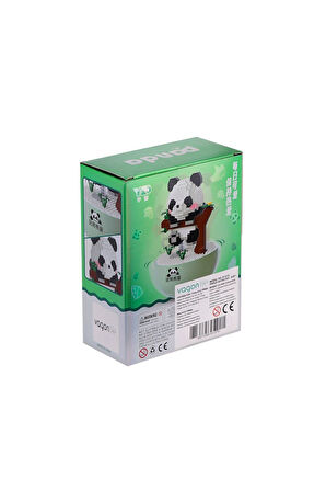 Kız Erkek Çocuk Oyuncak P1275 Panlos Panda 543 Parça Blok Seti -Vagon life Kız Erkek Çocuk Oyuncak E
