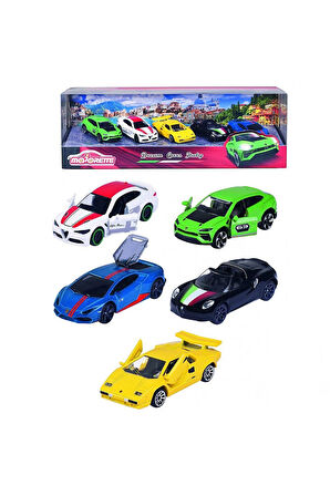 Kız Erkek Çocuk Oyuncak Majorette Dream Cars Italy 5'li Koleksiyon Paketi Kız Erkek Çocuk Oyuncak Eğ