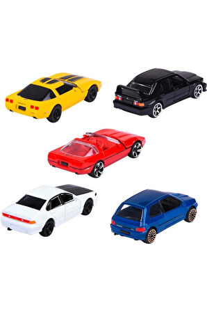 Kız Erkek Çocuk Oyuncak Majorette Youngster 90s 5'li Araç Seti Kız Erkek Çocuk Oyuncak Eğitici Oyunc