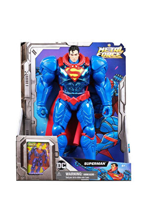 Kız Erkek Çocuk Oyuncak SPM-6072667 12 XL Metal Force Heroes Superman Kız Erkek Çocuk Oyuncak Eğitic