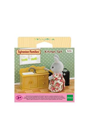 Çocuk Oyuncakları Sylvanian Families Mutfak Seti 5151 Kız Erkek Çocuk Oyuncak Eğitici Oyuncaklar