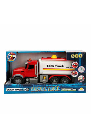 Kız Erkek Çocuk Oyuncak 3326 Maxx Wheels Sesli ve Işıklı İtfaiye Araçları -Sunman Kız Erkek Çocuk Oy