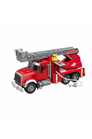 Kız Erkek Çocuk Oyuncak 3326 Maxx Wheels Sesli ve Işıklı İtfaiye Araçları -Sunman Kız Erkek Çocuk Oy