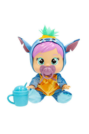 Kız Erkek Çocuk Oyuncak CYB70000 Cry Babies Love and Care Stitch Kostümlü Bebek Kız Erkek Çocuk Oyun