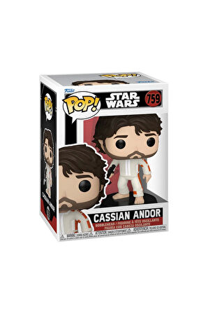 Kız Erkek Çocuk Oyuncak Funko POP: Andor S2 - Cassian Andor Kız Erkek Çocuk Oyuncak Eğitici Oyuncakl