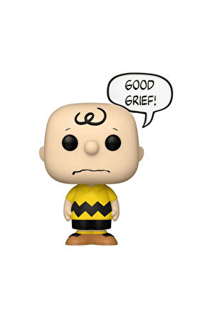 Kız Erkek Çocuk Oyuncak Funko POP Animation: Peanuts - Charlie Brown (Good Grief) Kız Erkek Çocuk Oy