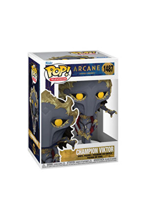 Kız Erkek Çocuk Oyuncak Funko POP Animation: Arcane: League of Legends - Viktor Kız Erkek Çocuk Oyun