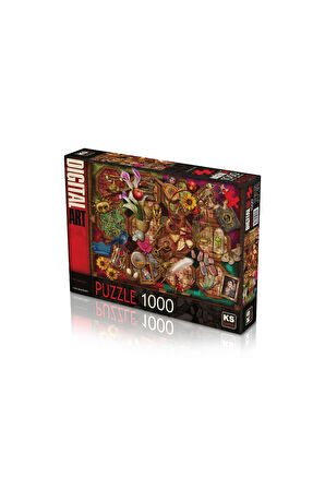 Kız Erkek Çocuk Oyuncak KS Puzzle 1000 Parça The Collection Kız Erkek Çocuk Oyuncak Eğitici Oyuncakl