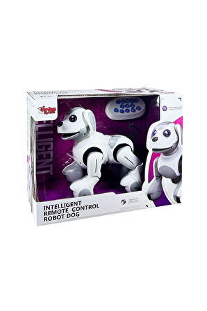 Öğretici Oyuncaklar G52 Uzaktan Kumandalı Full Fonksiyon Şarjlı İnteraktif Akıllı Robot Köpek Kız Er