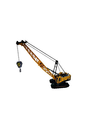 Kız Erkek Çocuk Oyuncak SZT-88925 Sürtmeli Metal İnşaat Aracı Vinç 1 55 Kız Erkek Çocuk Oyuncak Eğit
