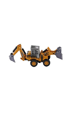 Kız Erkek Çocuk Oyuncak SZT-9961 Sürmeli Metal İnşaat Aracı Kazıcı Ekskavatör Kız Erkek Çocuk Oyunca