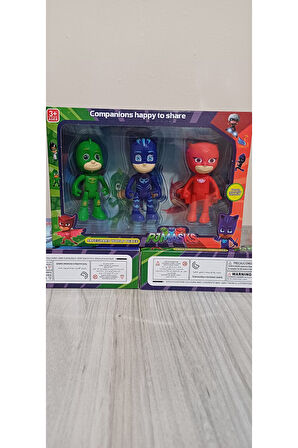 Kız Erkek Çocuk Eğlenceli Oyuncaklar 3 Lü Figür Set