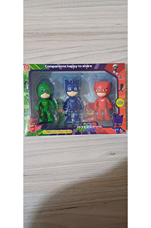 Kız Erkek Çocuk Eğlenceli Oyuncaklar 3 Lü Figür Set