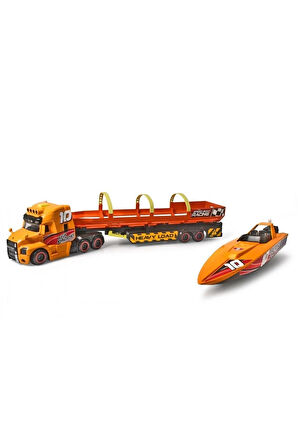 Kız Erkek Çocuk Oyuncak 203747009 Dickie, Deniz Yarışı Kamyonu 41cm Kız Erkek Çocuk Oyuncak Eğitici