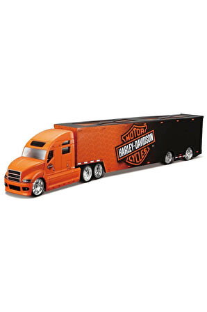 Kız Erkek Çocuk Oyuncak Maisto 1/64 Harley-Davidson Taşıyıcı Tırlar 11516 Kız Erkek Çocuk Oyuncak Eğ