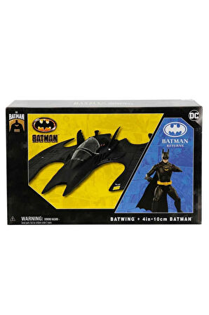 Kız Erkek Çocuk Oyuncak DC Comics 85. Yıl Batwing ve Aksiyon Figür Seti Kız Erkek Çocuk Oyuncak Eğit