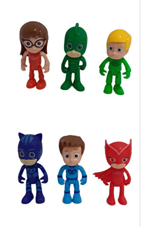Kız Erkek Çocuk Eğlenceli Oyuncaklar Pjmaskeliler Catboyconnorowletteamayagekko Greg Karakterleri Ve