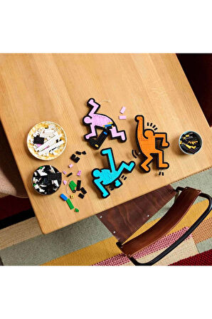 Kız Erkek Çocuk Oyuncak Art Keith Haring – Dans Eden Figürler 31216 Kız Erkek Çocuk Oyuncak Eğitici