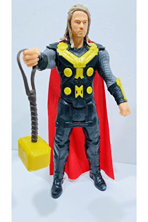 Kız Erkek Çocuk Eğlenceli Oyuncaklar  Çekiç  Karakter Figür Oyuncak 30Cm Işık Ve Ses