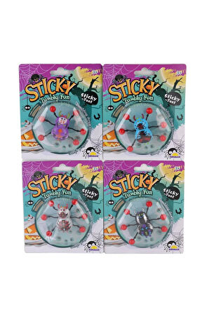 Kız Erkek Çocuk Oyuncak Yapışkan Böcekler Kız Erkek Çocuk Oyuncak Eğitici Oyuncaklar