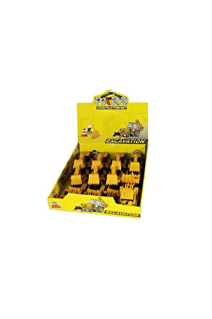 Çocuk Oyuncakları NZM-137 Sürtmeli Kepçe Dozer Kız Erkek Çocuk Oyuncak Eğitici Oyuncaklar