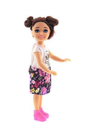 Kız Erkek Çocuk Oyuncak Baonier Çiçek Etekli 14cm Sarışın Tekli Kız Bebek Kız Erkek Çocuk Oyuncak Eğ