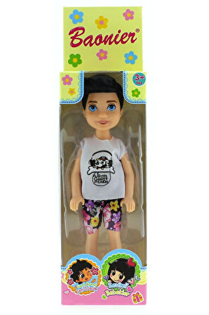 Kız Erkek Çocuk Oyuncak Baonier Çiçek Şortlu 14cm Tekli Erkek Bebek Kız Erkek Çocuk Oyuncak Eğitici