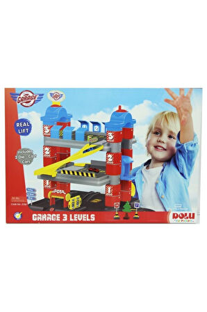 Kız Erkek Çocuk Oyuncak Dolu 3 Katlı Otopark Oyun Seti Kız Erkek Çocuk Oyuncak Eğitici Oyuncaklar