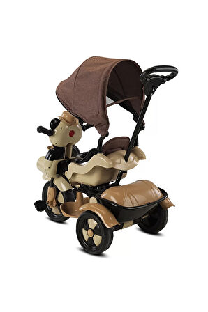 Kız Erkek Çocuk Oyuncak Baby Hope Little Panda Bebek Bisikleti Kahve Kız Erkek Çocuk Oyuncak Eğitici