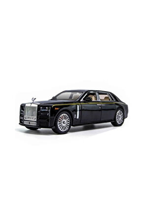 Kız Erkek Çocuk Oyuncak ZHD-B2407- Vardem Çek Bırak Işıklı ve Sesli Model RR Metal Araba 1:24 Kız Er