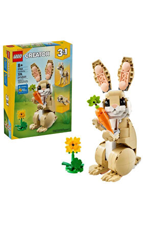 Kız Erkek Çocuk Oyuncak 31162 Creator 3in1 - Sevimli Tavşan 326 parça +8 yaş Kız Erkek Çocuk Oyuncak