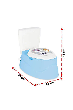 Öğretici Oyuncaklar 07 569 KONUŞAN EĞİTİCİ KLOZET GRİ S154370-14-1 Kız Erkek Çocuk Oyuncak Eğitici O