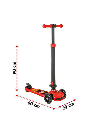 Eğitici Oyuncaklar 07354 POWER SCOOTER ( KIRMIZI) Kız Erkek Çocuk Oyuncak Eğitici Oyuncaklar